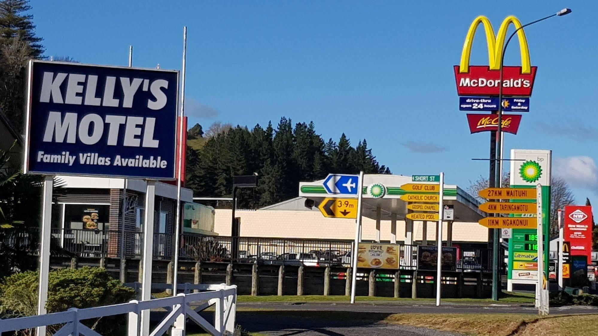 Kelly'S Riverside Motel Taumarunui Exterior photo